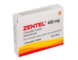 Zentel 400 mg Tablet by GKS Pharma