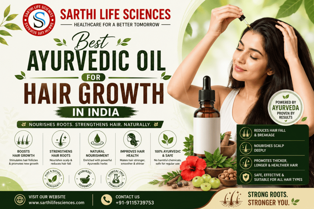 Best Ayurvedic Oil For Hair Growth In India