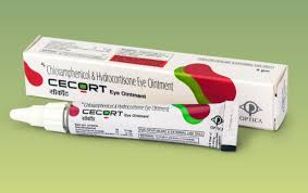 Cecort Eye Ointment by Optica Pharmaceuticals Pvt. Ltd.