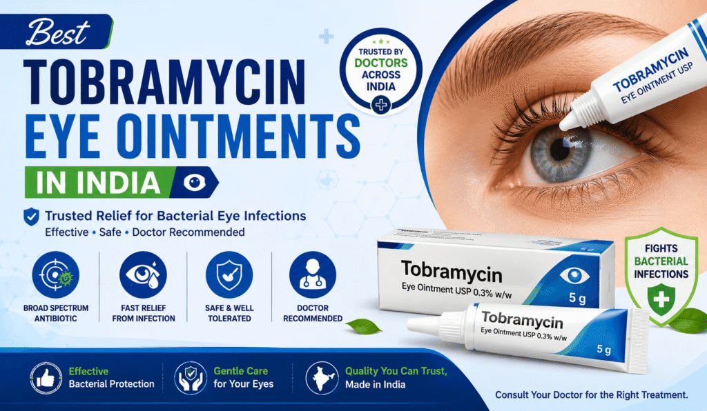Best Tobramycin Eye Ointments In India
