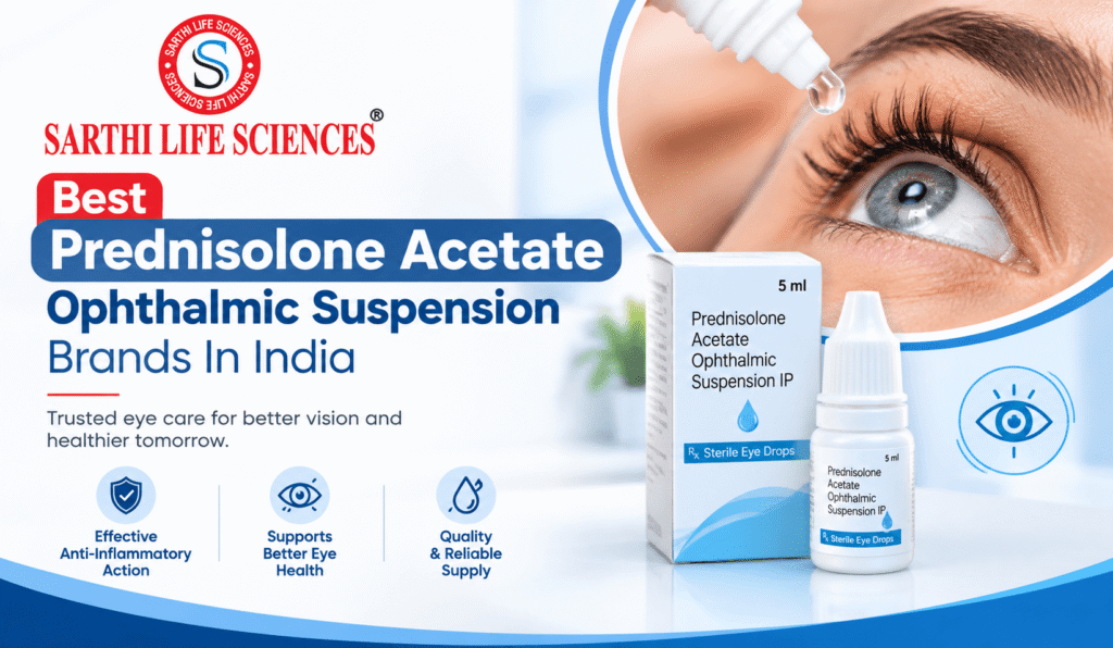 Best Prednisolone Acetate Ophthalmic Suspension Brands In India